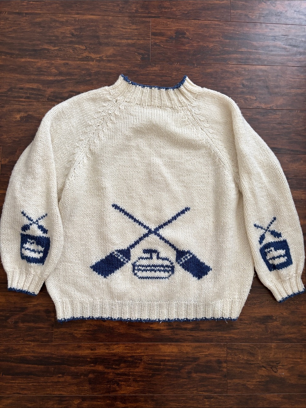 Handmade Curling Sweater